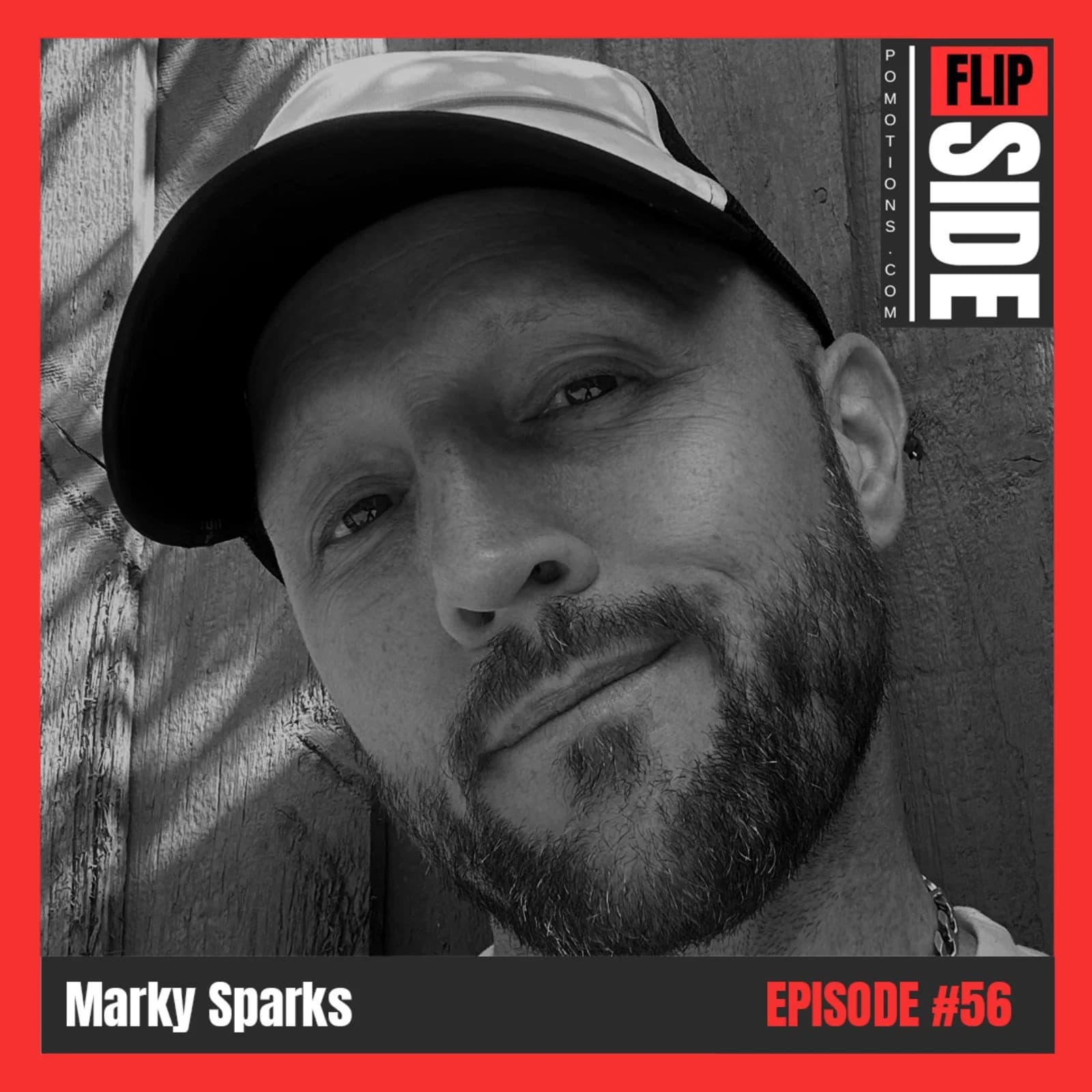 Flipside Radio Show #56 with Marky Sparks episode artwork